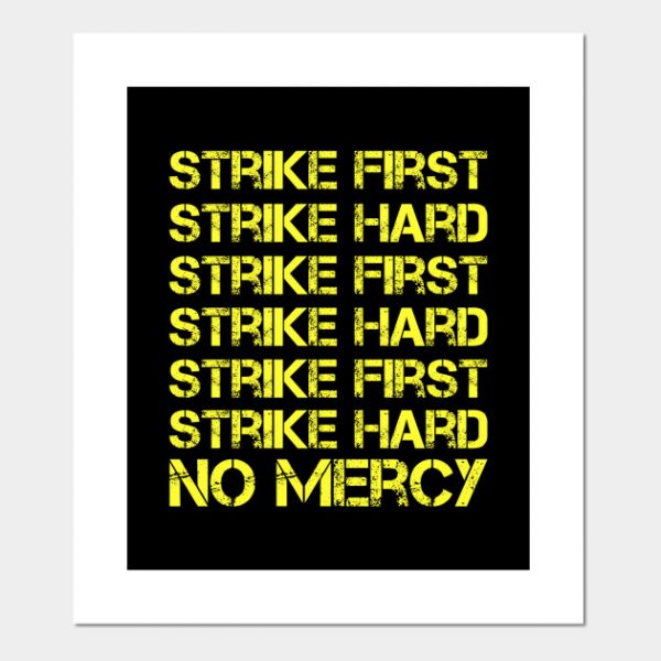 Cobra Kai - Strike First Strike Hard No Mercy